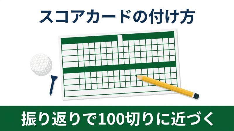 スコアカード、数字だけ書いてない？100切りの近道は「1行のメモ」にあった