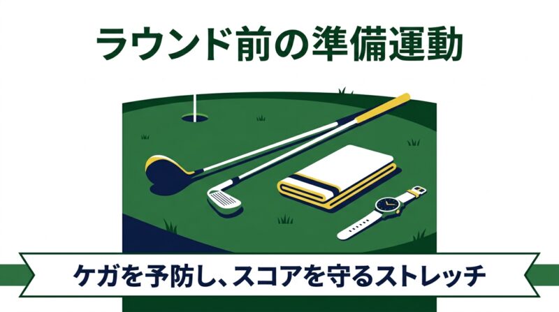 朝イチのOBは準備で防げる｜スタート前10分の準備運動がスコアを守る理由